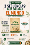 Pack Geografía Viva: Enseña, Juega y Vive la Geografía