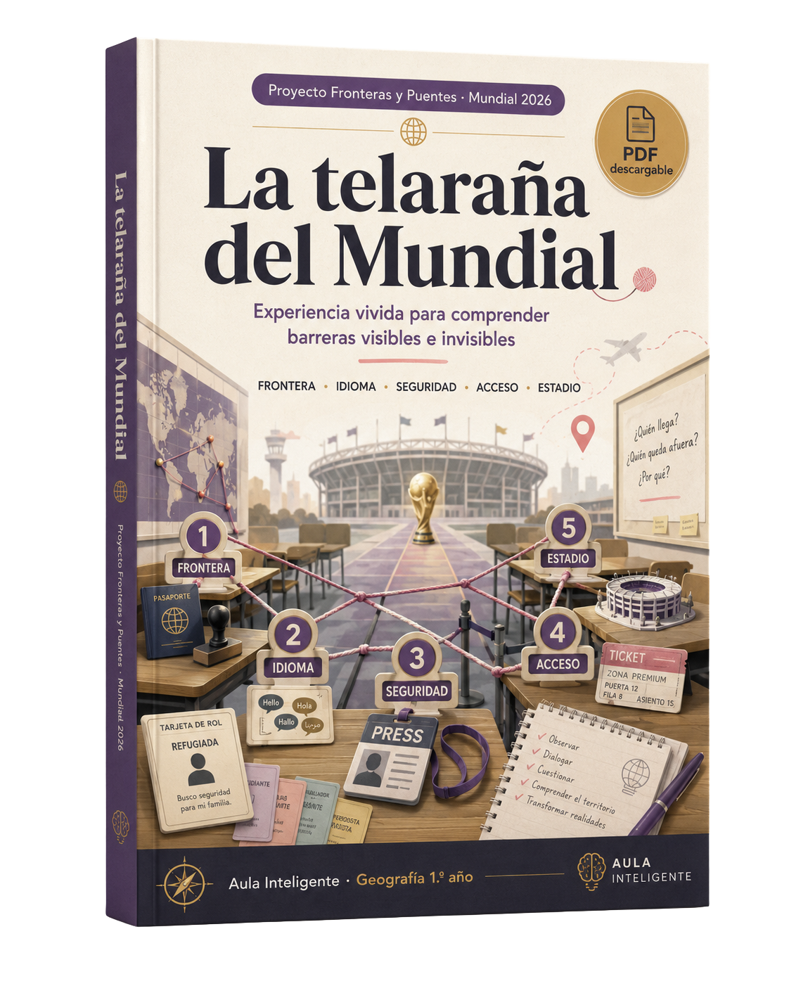 La Telaraña del Mundial: experiencia vivida para enseñar barreras, fronteras y desigualdad