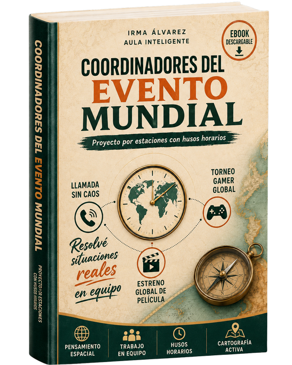 Coordinadores del Evento Mundial: Proyecto por Estaciones para Resolver Husos Horarios en Situaciones Reales