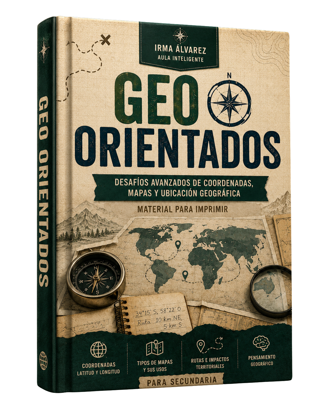 Geo-orientados: Kit de Evaluación por Estaciones | Desafíos de Orientación, Coordenadas y Mapas