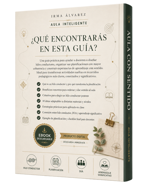 Aula con Sentido: Guía Práctica de Planificación con Hilo Conductor y Propósito Claro
