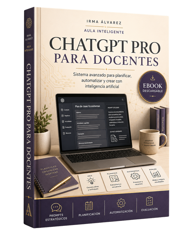Manual Avanzado "ChatGPT Pro para Docentes": Sistema de Trabajo y Automatización con IA