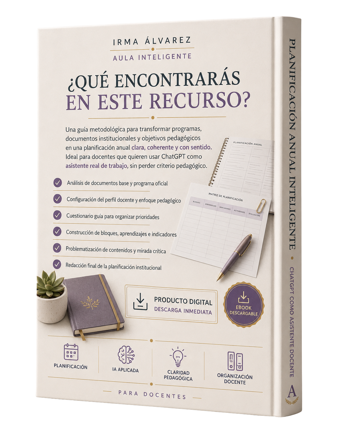 Manual de Planificación Anual Inteligente: Estructura y Prompts con ChatGPT