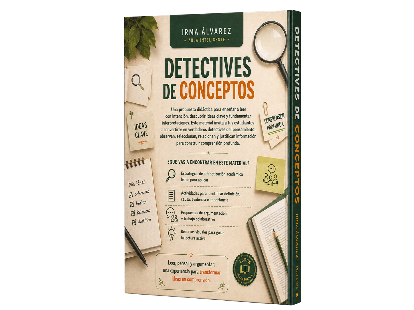 Detectives de Concepto: Estrategias para Transformar la Lectura en Pensamiento Activo y Crítico