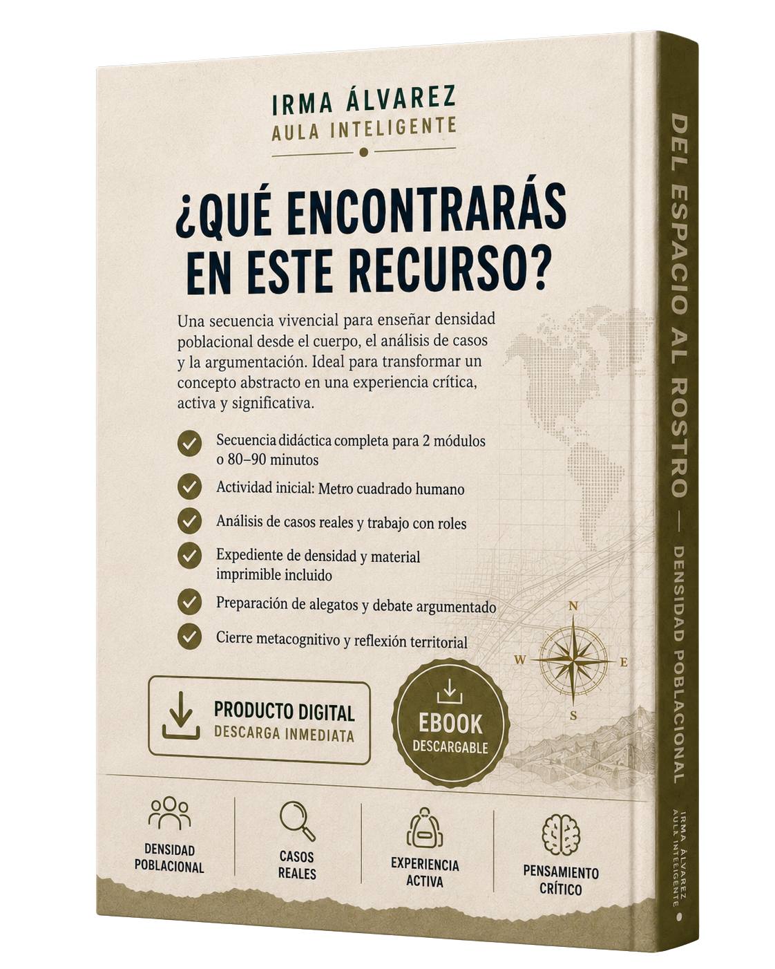 Del Espacio al Rostro: Secuencia Didáctica de Densidad Poblacional a partir de Casos Reales