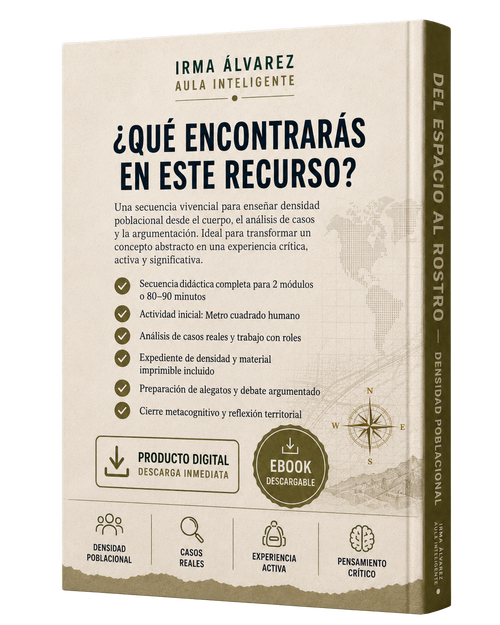 Del Espacio al Rostro: Secuencia Didáctica de Densidad Poblacional a partir de Casos Reales