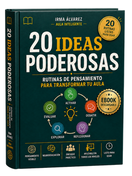20 Ideas Poderosas: Guía Práctica de Rutinas de Pensamiento Visible para Transformar el Aula